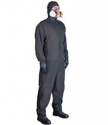 Комбинезон Jeta Safety JPC155 Paint-Expert из полиэфирной ткани с защитными коленями,пл.70г/м2, цвет: серый