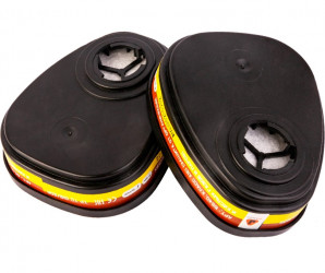 Фильтр Jeta Safety 6540 для защиты от органических и кислых газов класса A1Е1 (в упаковке 2 шт)