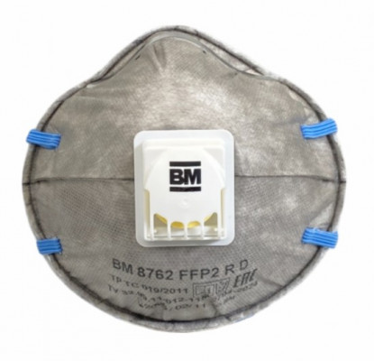 Респиратор ВМ 8761 FFP1 R D с клапаном выдоха 20/720